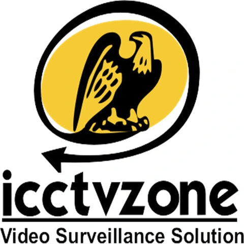 Previous ICCTVZONE logo with the yellow circular eagle emblem