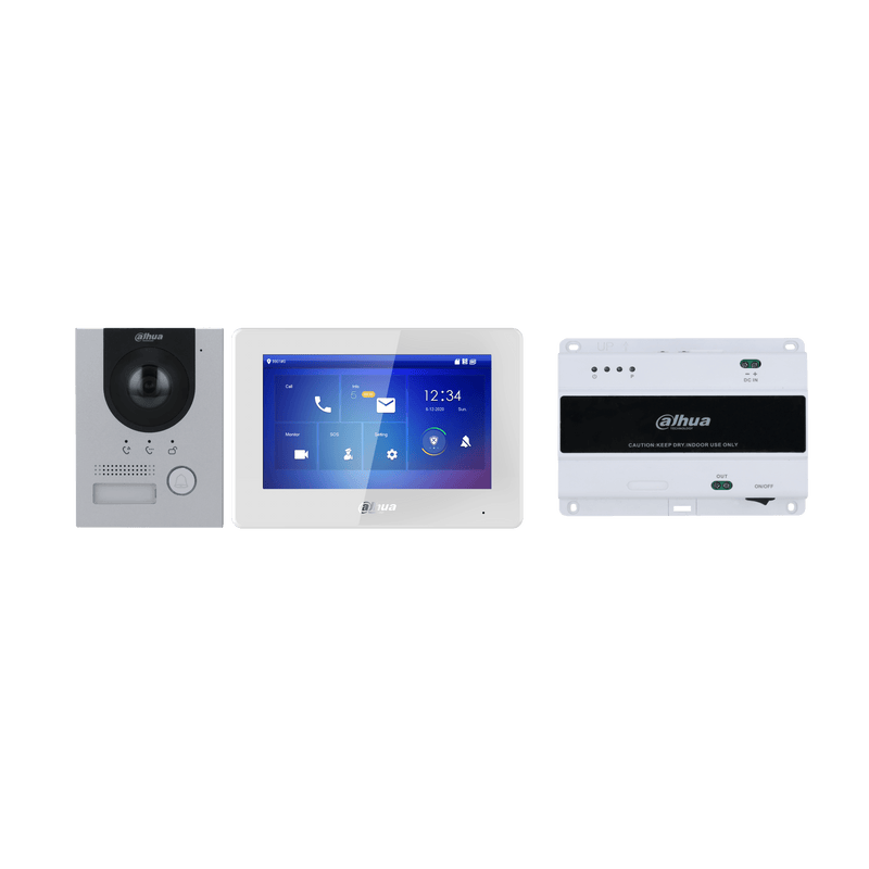 Dahua KTD01L 2-Wire IP Villa Door Station & Indoor Monitor Kit