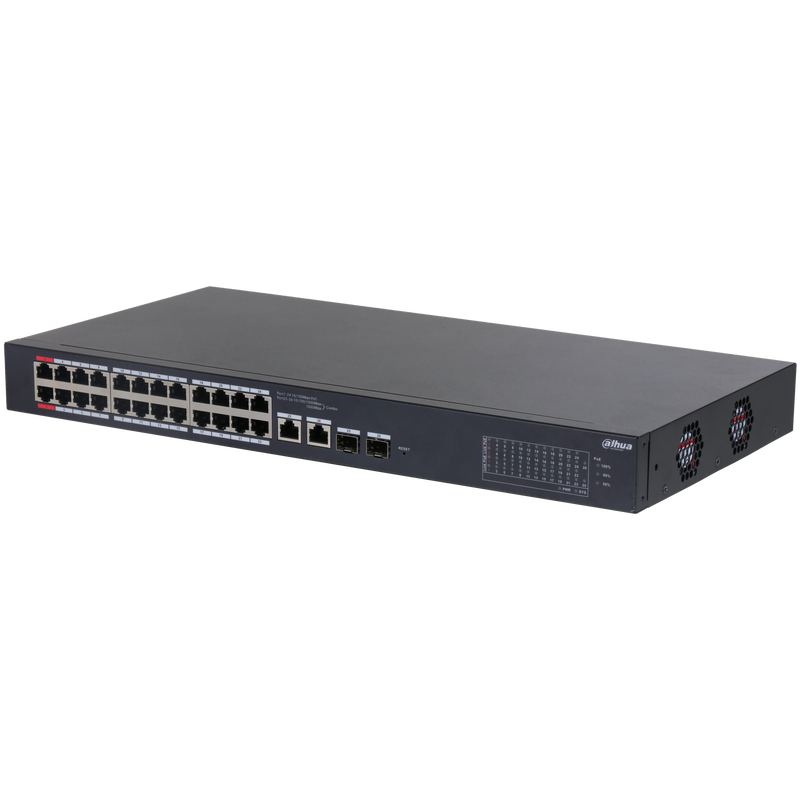 Dahua CS4226-24ET-375 26-Port Cloud Managed Desktop PoE Switch