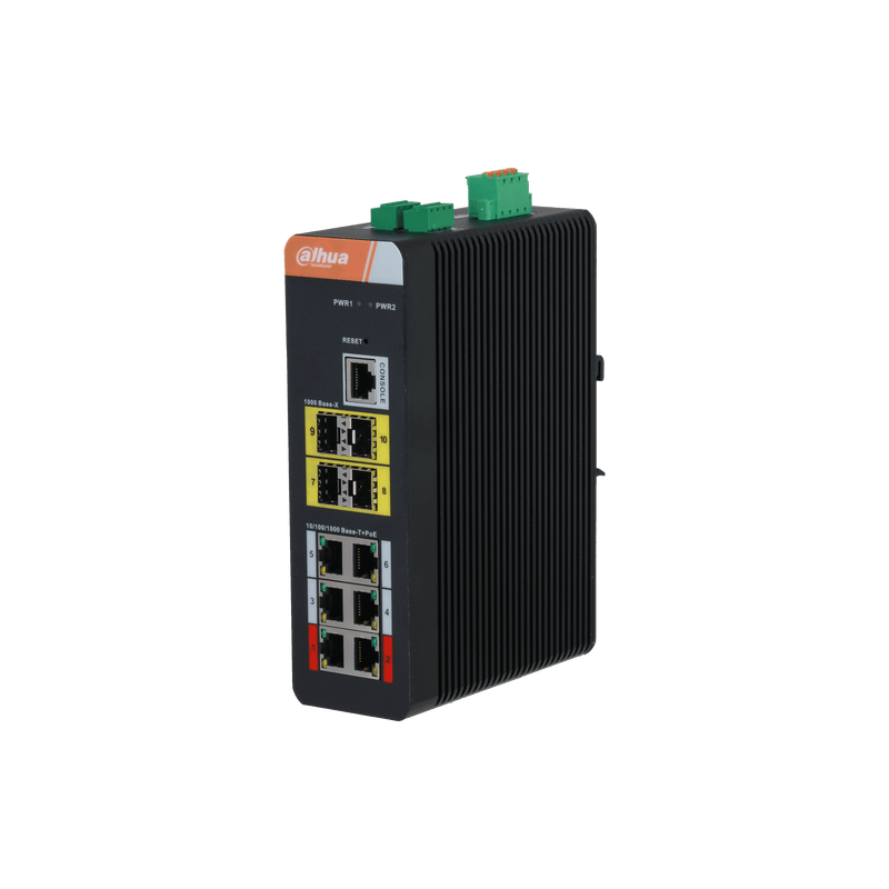 Dahua IS4410-6GT-120 10-Port Managed Industrial Gigabit PoE Switch