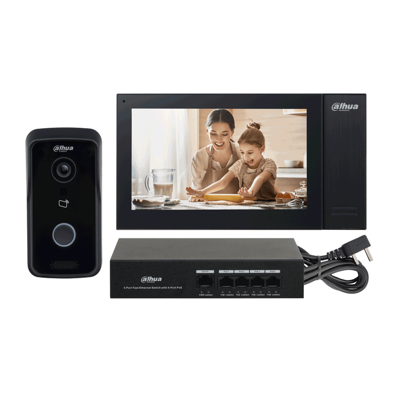 Dahua KTP02 IP Villa Door Station & Indoor Monitor Video Intercom Kit