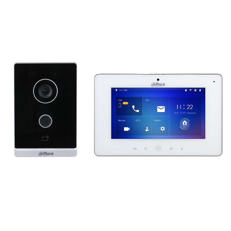 Dahua KTW01 IP Villa Wi-Fi Door Station & Indoor Monitor Kit