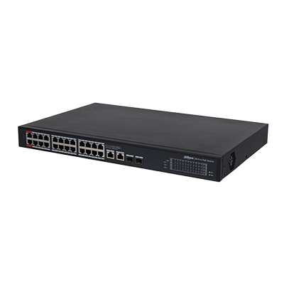 Dahua PFS3228-24GT-240- 24-Port Gigabit PoE Switch with 240W Budget
