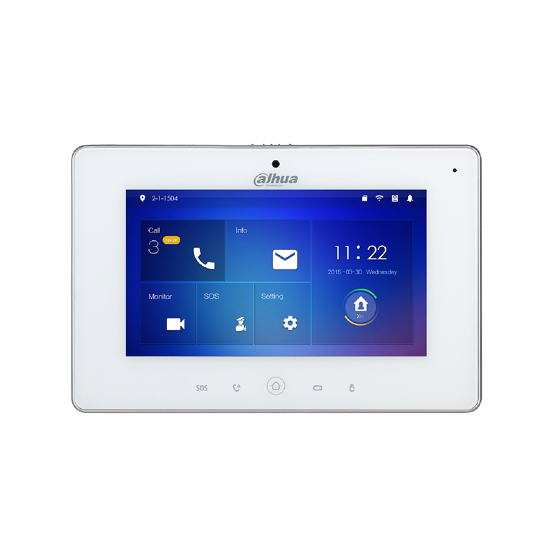 Dahua VTH5221DW-C-S1 7" Wi-Fi Indoor Monitor Video Intercom