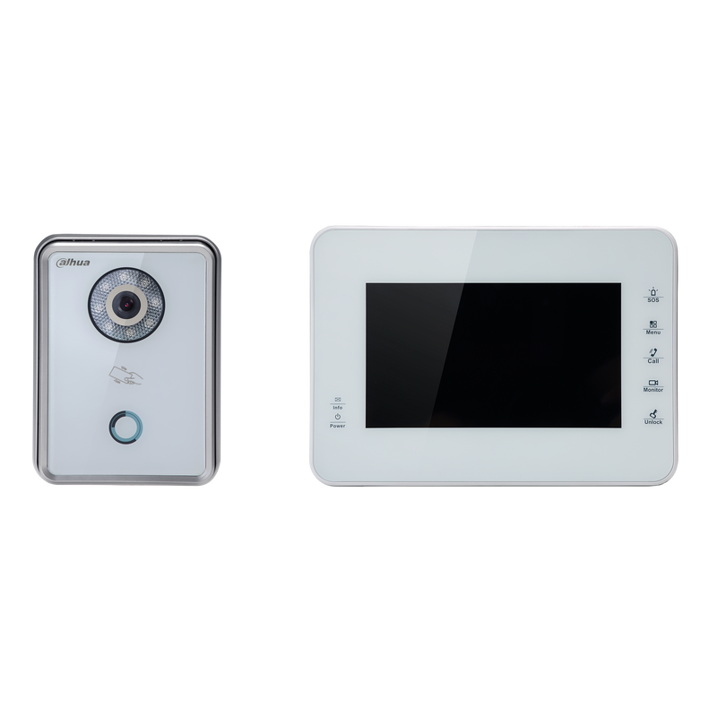 Dahua VTK-VTO6210BW-VTH1560BW 7 Inch IP Video Intercom Kit