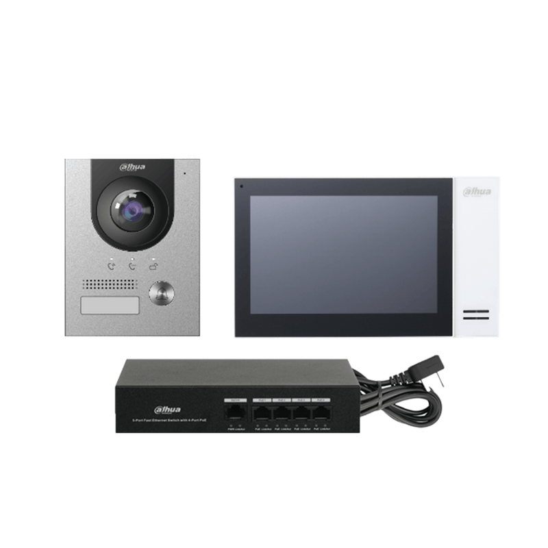 Dahua KTP01L IP Villa Video Intercom Kit with 2MP Camera & 7" Monitor